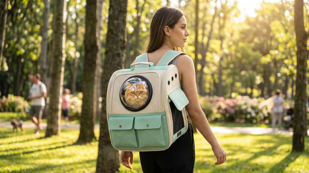 Maleta Burbuja Premium para Mascotas – Comodidad y Estilo en Cada Aventura