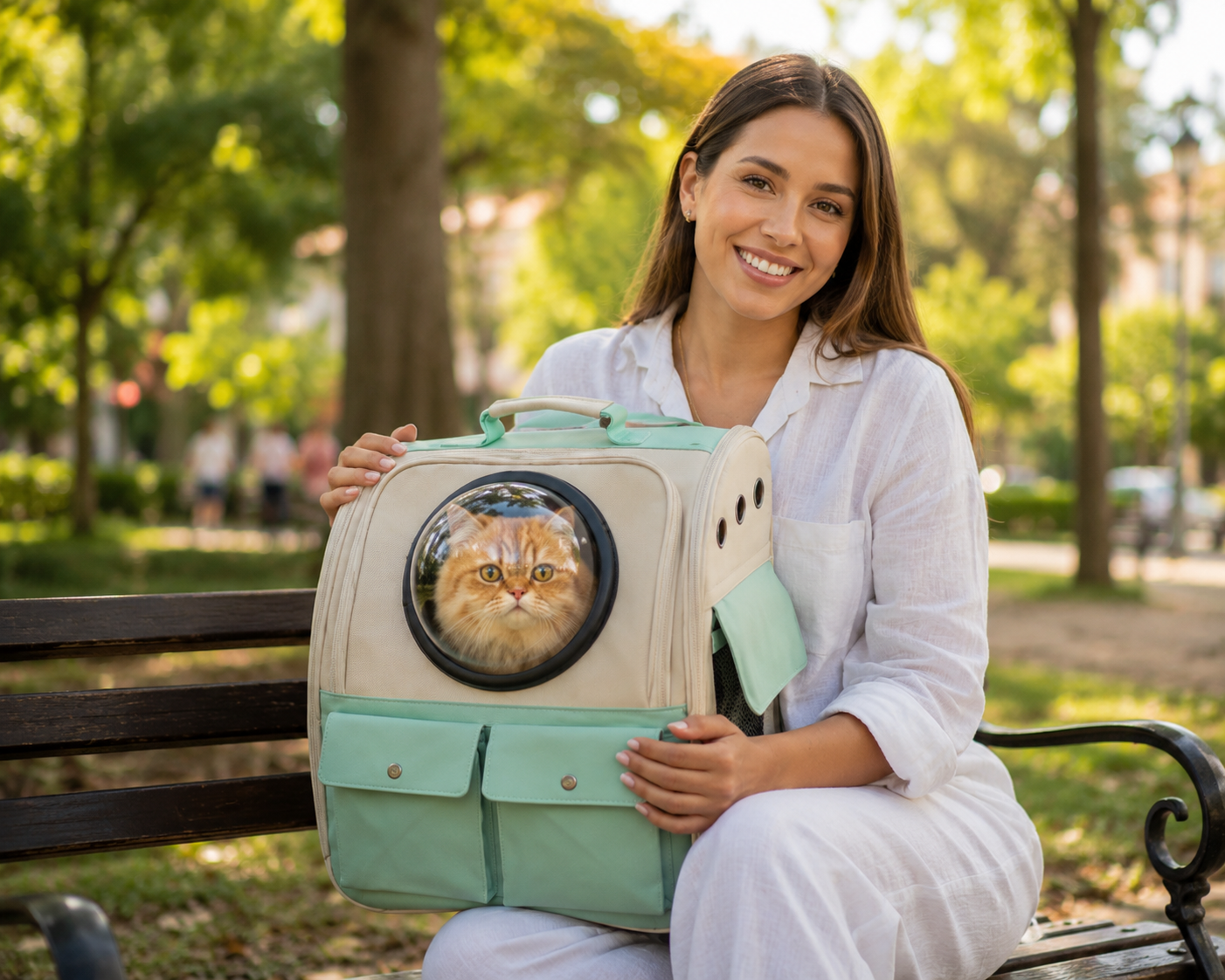 Maleta Burbuja Premium para Mascotas – Comodidad y Estilo en Cada Aventura