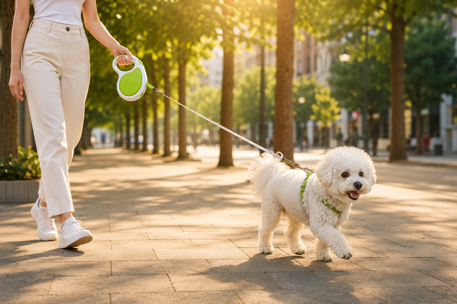 Correa Retráctil de Lujo para Perros 3 Metros | Control Total en el Paseo | Diseño Premium Petluxe