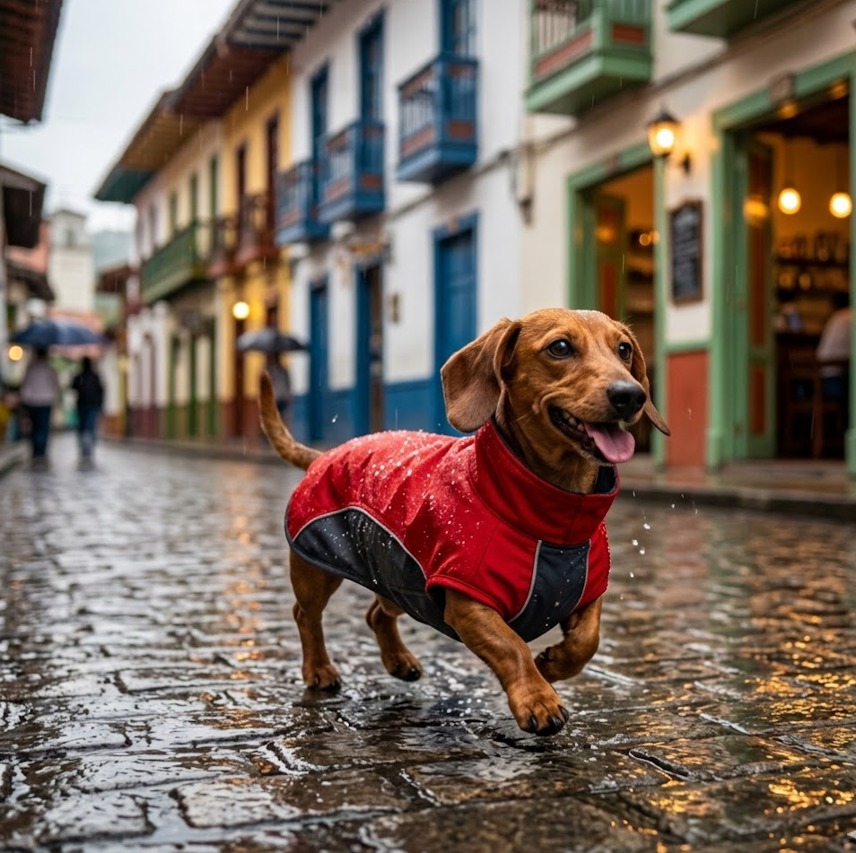 Chaqueta Impermeable para Perros | Protección contra Lluvia y Frío | Diseño Deportivo Petluxe