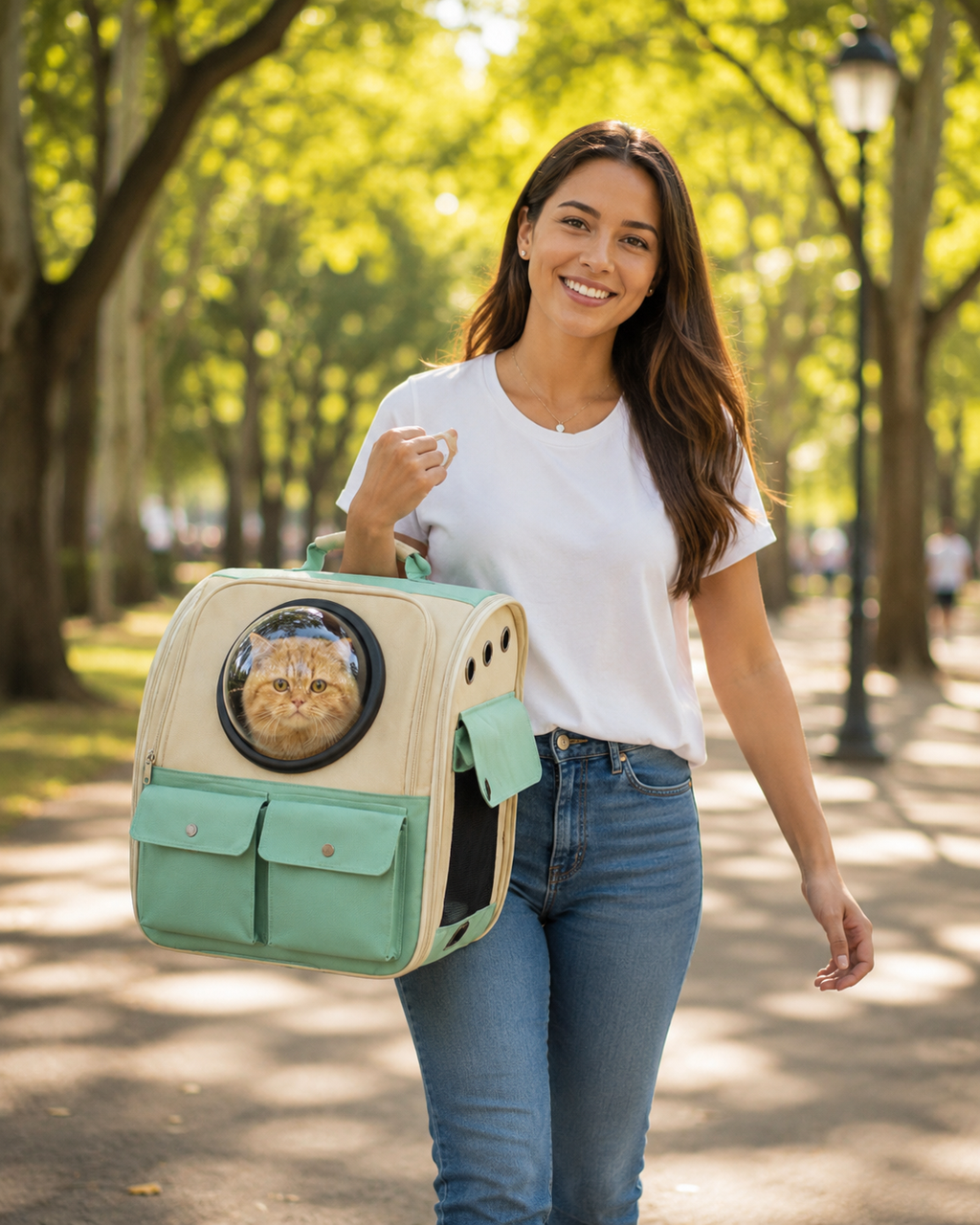 Maleta Burbuja Premium para Mascotas – Comodidad y Estilo en Cada Aventura