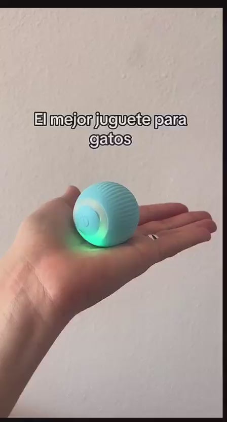 Pelota Rodante Automática Eléctrica Recargable para Gatos